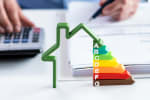 modello casa con classi energetiche