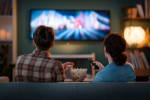Ragazzi guardano tv