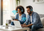 salotto moderno connettivita intrattenimento