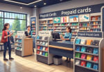 tabaccheria moderna con carte prepagate