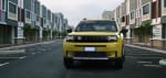 Vista frontale della nuova Fiat grande panda 