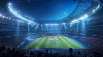 Champions League campo da calcio