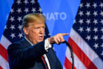 conferenza stampa di Donald Trump