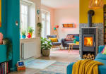 interno moderno con sistemi di riscaldamento