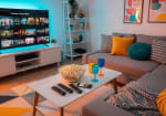salotto moderno cinema in streaming