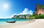 spiaggia in Krabi Thailandia
