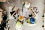 operai al lavoro in cantiere