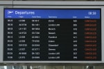 cartellone aeroporto voli