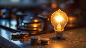 lampadina accanto a forello del gas lampadina accanto a forello del gas