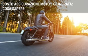 assicurazioni guide costo assicurazione moto per cilindrata