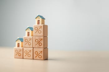 casette con simboli percentuale