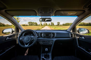 interno dell'auto interno dell'auto