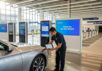 restituzione auto noleggio professionale