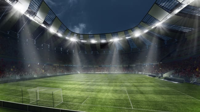 campo da calcio illuminato partite europa league campo da calcio illuminato partite europa league