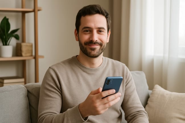 ragazzo con smartphone ragazzo con smartphone