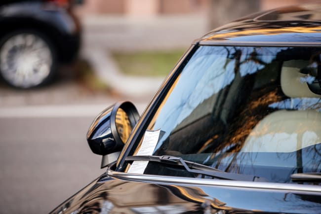 Auto con multa Auto con multa