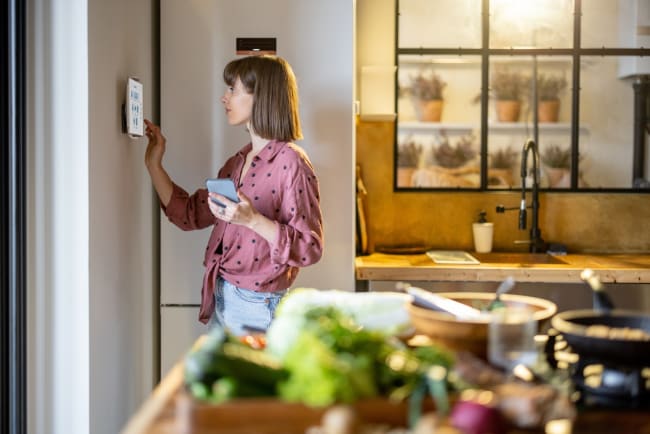 donna usa termostato smart donna usa termostato smart
