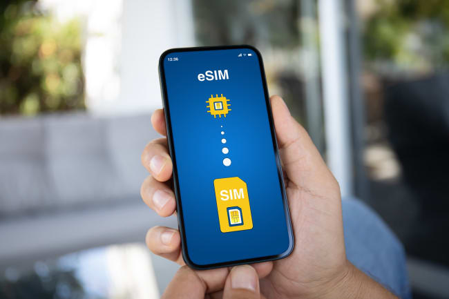esim smartphone