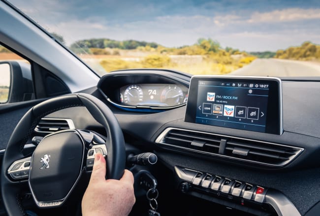 persona alla guida di una peugeot persona alla guida di una peugeot