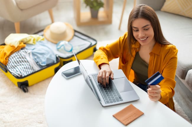 ragazza vacanza carta ragazza vacanza carta