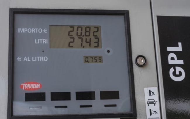 pompa di benzina GPL pompa di benzina GPL