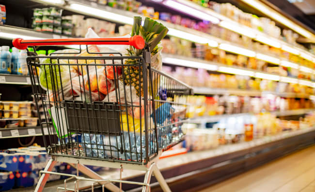 Carrello spesa supermercato licenza standard c monticellllo