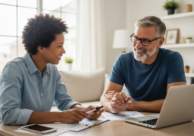 discussione pianificazione finanziaria ottimista