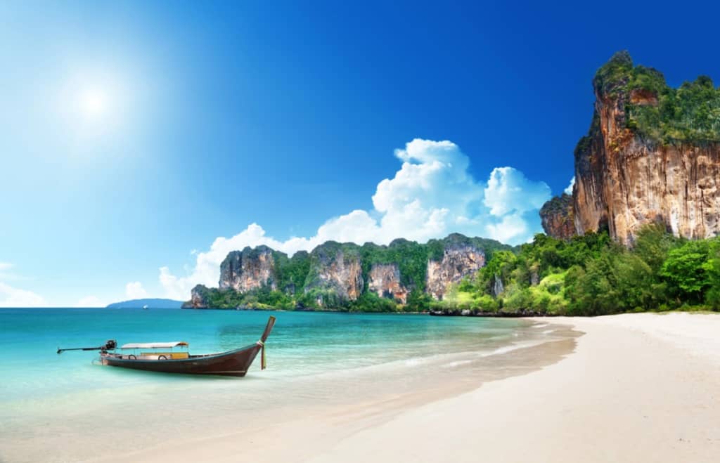 spiaggia in Krabi Thailandia spiaggia in Krabi Thailandia