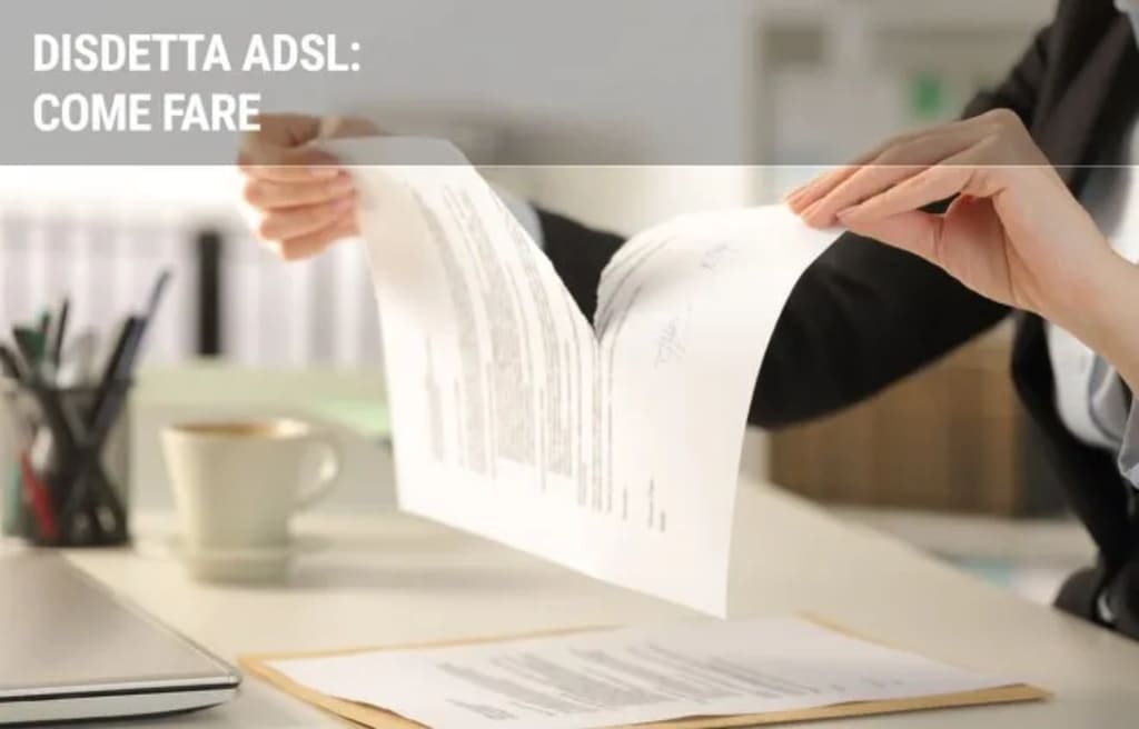 adsl guide disdetta adsl come fare costi e tempi