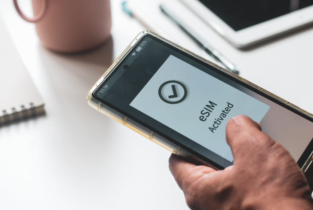 esim attivata su smartphone esim attivata su smartphone