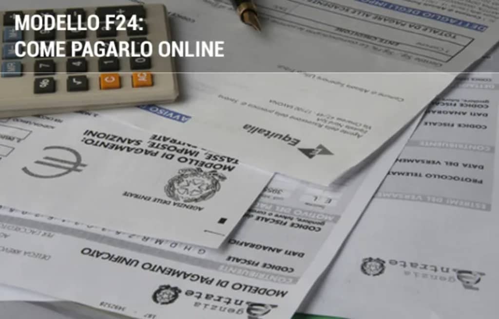 pagamenti guide modello f 24 come pagarlo online