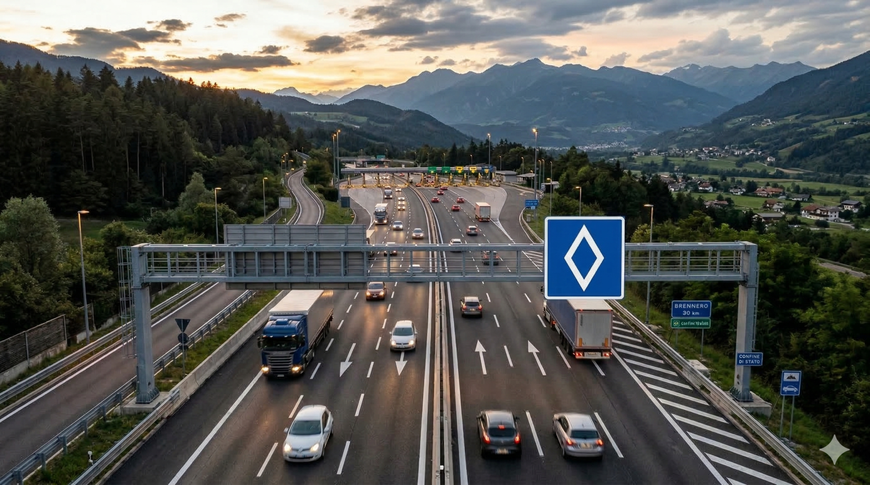 Nuovo segnale stradale con rombo bianco, cosa significa e perché interessa anche l’Italia