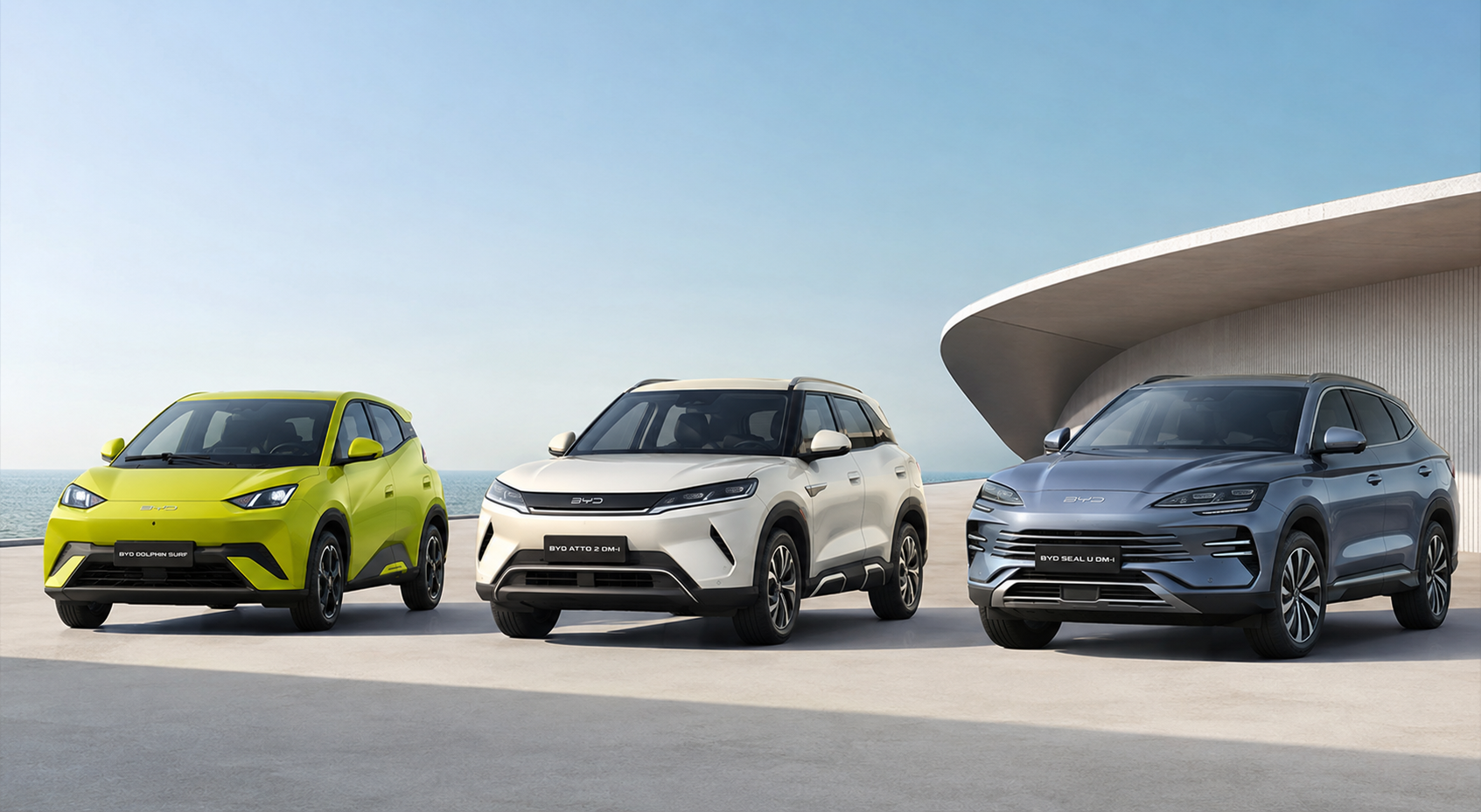 BYD a noleggio lungo termine a giugno 2026: Dolphin Surf, Atto 2 e Seal U tra elettrico e plug-in