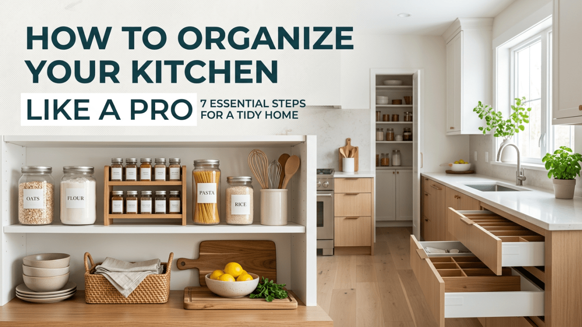 How to Organize Your Kitchen Like a Pro | Coupon Dazzle