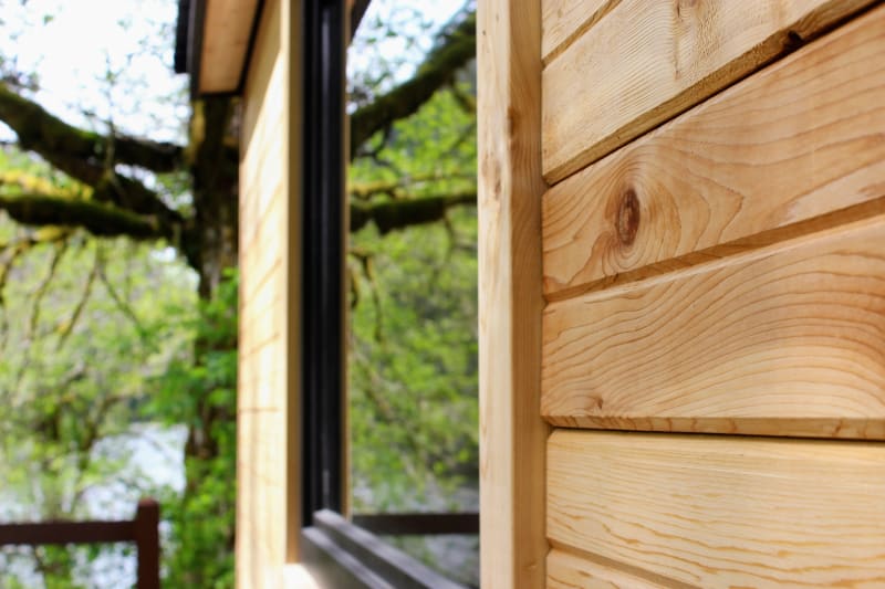 Authentic Finnish sauna by Secret Sauna Company - handcrafted outdoor sauna in British Columbia wilderness