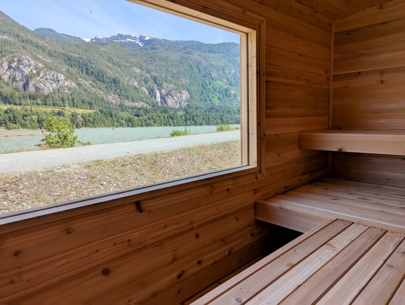 SC Commercial Finnish Sauna - 10-14 person commercial-grade sauna for resorts and wellness centers