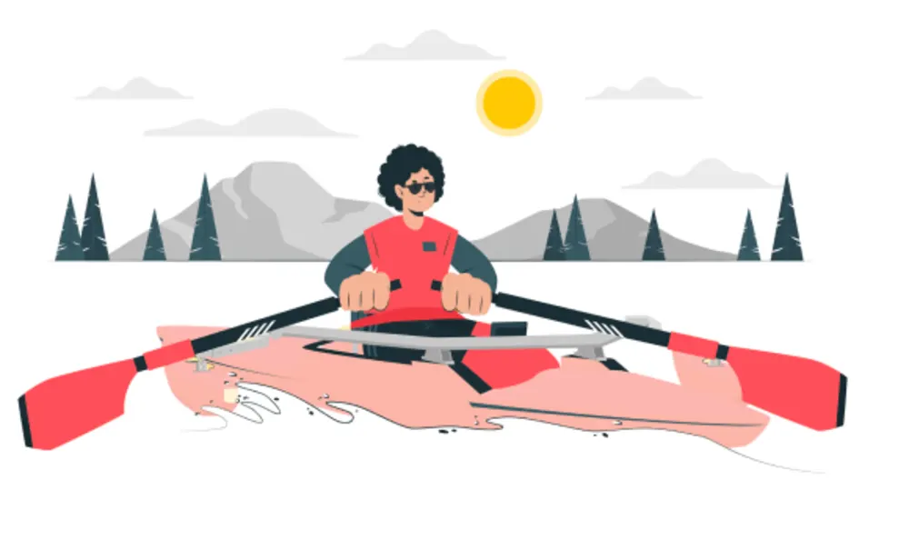 иконка гребля