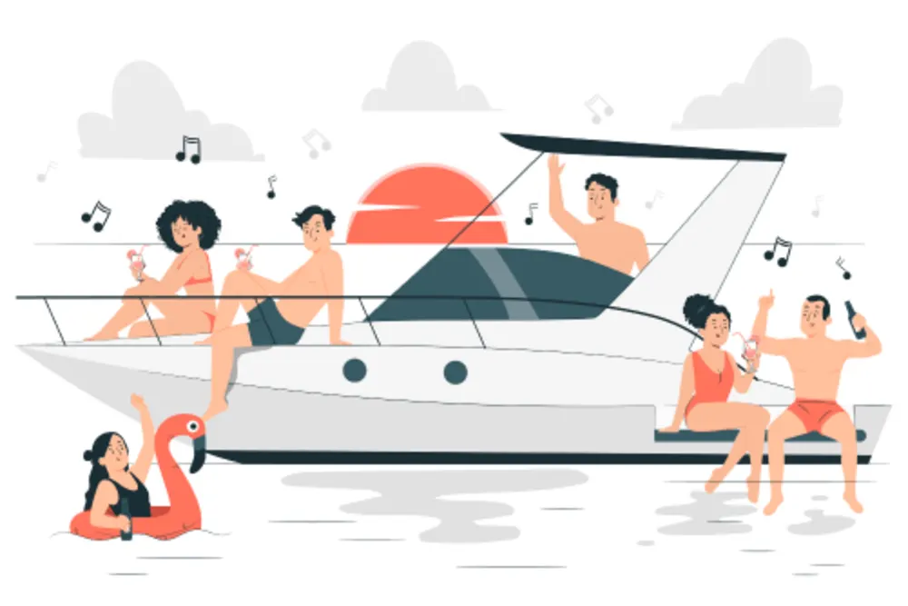 иконка отдых на яхте