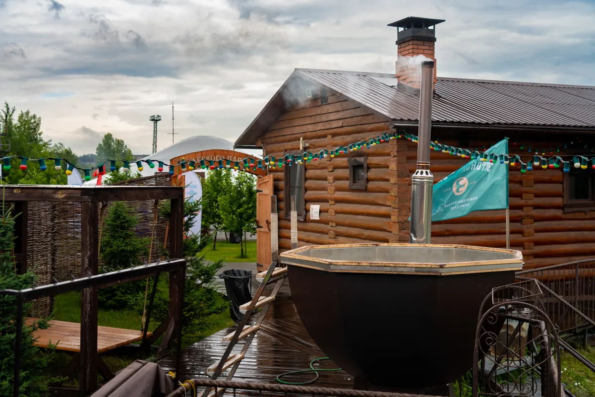 Баня с чаном в Барнауле