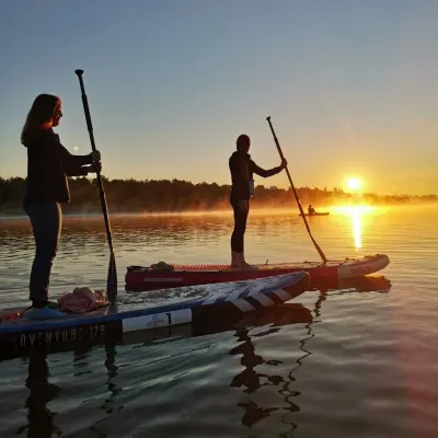 Аренда сапбордов для прогулок по реки Оби