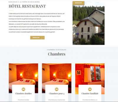 site web bois barbu Wordpress