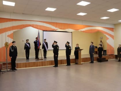 Игорь Арсентьев принял участие в торжественной линейке 10 «А» в Морской кадетской школе имени адмирала Котова П.Г.