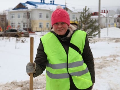 В Северодвинске определили лучшего дворника