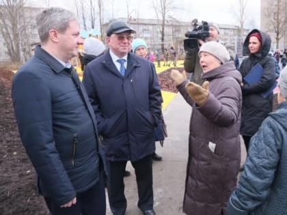 В Архангельске открыли новые общественные территории
