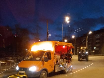 Нанесение дорожной разметки