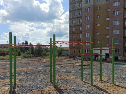 Строительство на улице Воронина в Архангельске: идет благоустройство придомовой территории