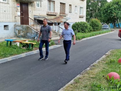 В центре внимания  внутридворовые проезды