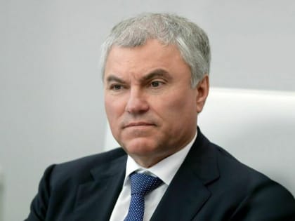 Володин рассказал о вступающих в силу законах