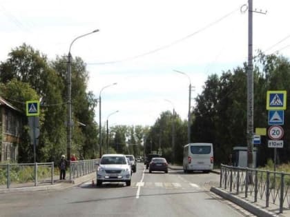 В Архангельске на пешеходной "зебре" легковушка сбила пенсионерку