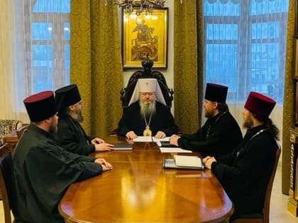 Митрополит Корнилий возглавил заседание епархиального совета